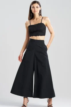 Natori Pants, Skirts & Shorts-Taffeta Palazzo Wide Leg Pants