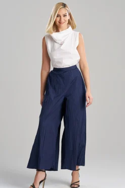 Natori Pants, Skirts & Shorts-Taffeta Plisse Pants