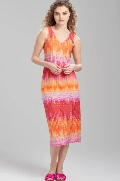 Natori Gowns-Tahiti V-Neck Gown