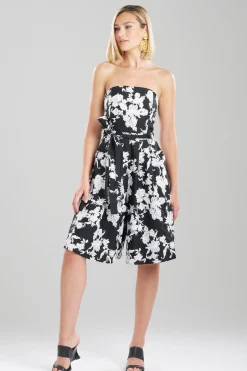 Natori Jumpsuits-Tangier Embroidered Cotton Jumpsuit