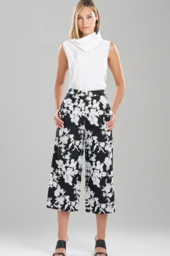 Natori Pants, Skirts & Shorts-Tangier Embroidered Cotton Pants