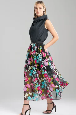 Natori Pants, Skirts & Shorts-Tangier Embroidered Tulle Maxi Skirt