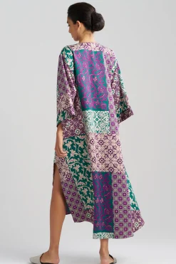 Natori Caftans|Caftan Dresses-Tapestry V-Neck Caftan