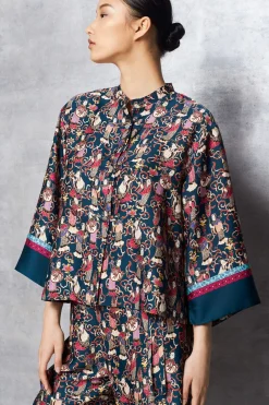 Natori Pajama Sets-Tea Garden PJ