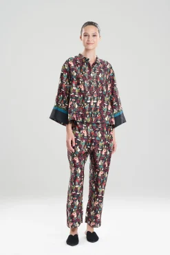 Natori Pajama Sets-Tea Garden PJ