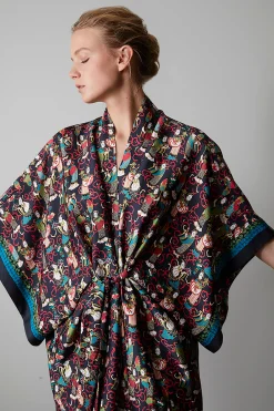 Natori Robes & Kimonos-Tea Garden Robe