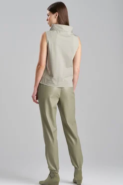 Natori Tops, Shirts & Tunics-Tech Cotton Taffeta Funnel Top