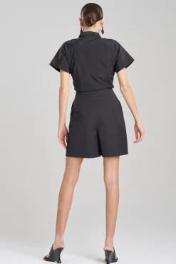 Natori Pants, Skirts & Shorts-Tech Cotton Taffeta Shorts