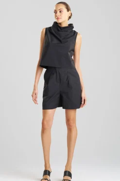 Natori Tops, Shirts & Tunics-Techno Poplin Cowl Top