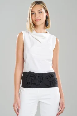 Natori Belts-Techno Poplin Obi Belt