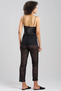 Natori Pajama Bottoms-Temptation Sheer Allover Lace Pants