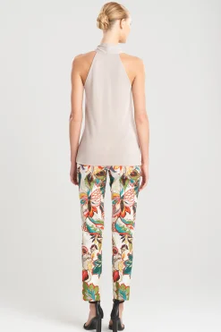 Natori Tops, Shirts & Tunics-TENCEL™ Jersey Crossover Halter Tank