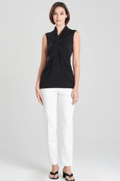 Natori Tops, Shirts & Tunics-TENCEL™ Jersey Crossover Top