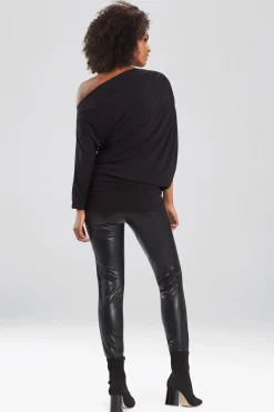 Natori Essentials|Tops, Shirts & Tunics-TENCEL™ Jersey Ruched Top