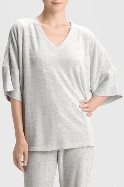 Natori Pajama Tops|Lounge Tops-Terry Lounge Top