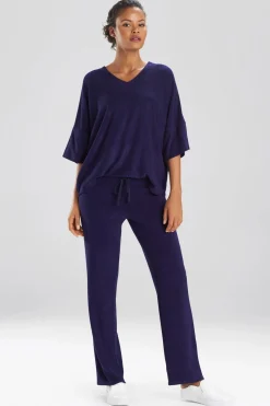Natori Pajama Tops|Lounge Tops-Terry Lounge Top