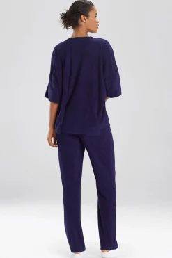 Natori Pajama Tops|Lounge Tops-Terry Lounge Top