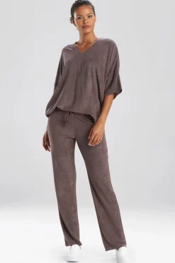 Natori Pajama Tops|Lounge Tops-Terry Lounge Top