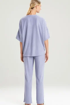 Natori Pajama Tops|Lounge Tops-Terry Lounge Top