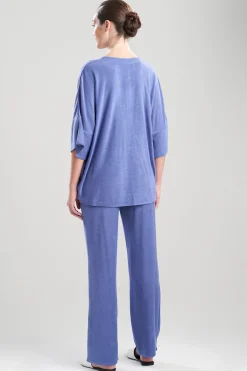 Natori Pajama Tops|Lounge Tops-Terry Lounge Top