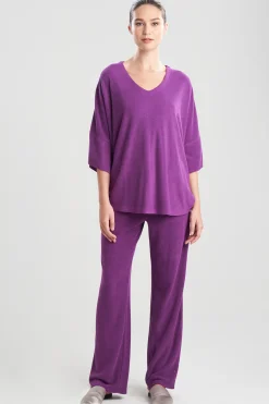 Natori Pajama Tops|Lounge Tops-Terry Lounge Top