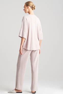 Natori Pajama Tops|Lounge Tops-Terry Lounge Top