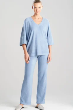 Natori Pajama Tops|Lounge Tops-Terry Lounge Top