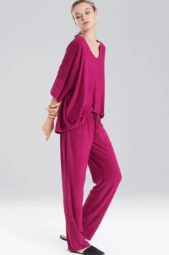 Natori Pajama Tops|Lounge Tops-Terry Lounge Top