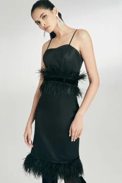 Natori Pants, Skirts & Shorts-Tuxedo Satin Skirt