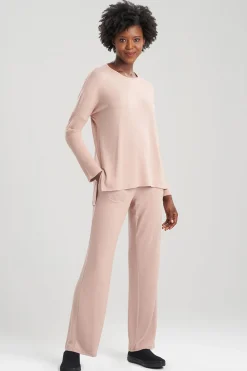 Natori Lounge Tops-Ulla Long Sleeve Top