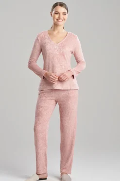 Natori Pajama Tops-Unwind Long Sleeve Top