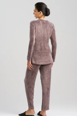 Natori Pajama Tops-Unwind Long Sleeve Top