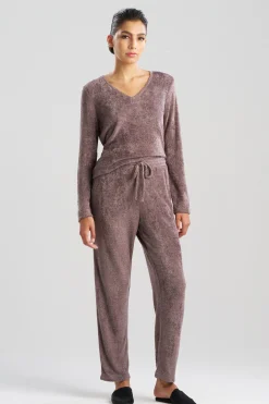 Natori Pajama Bottoms|Lounge Bottoms-Unwind Straight Leg Pants