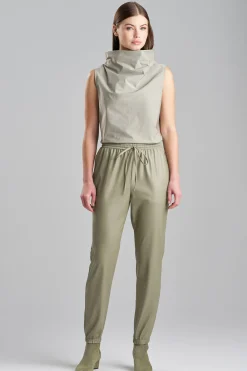 Natori Essentials|Pants, Skirts & Shorts-Vegan Luxe Lambskin Jogger Pants