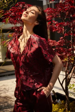 Natori Essentials|Pants, Skirts & Shorts-Vegan Luxe Lambskin Jogger Pants