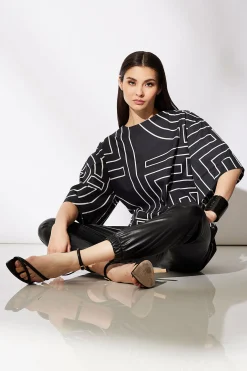 Natori Essentials|Pants, Skirts & Shorts-Vegan Luxe Lambskin Jogger Pants