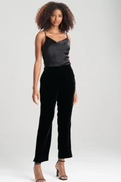 Natori Pants, Skirts & Shorts-Velvet Pull On Pants