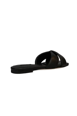 Natori Sandals-Vitta Nappa Leather Slide Sandals