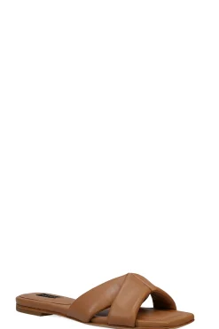 Natori Sandals-Vitta Nappa Leather Slide Sandals