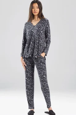 Natori Lounge Bottoms-Wild Instinct Cozy PJ