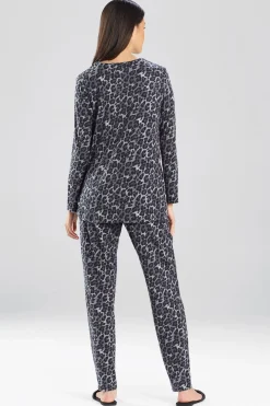 Natori Lounge Bottoms-Wild Instinct Cozy PJ