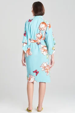 Natori Robes & Kimonos-Wild Poppy Wrap