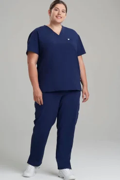 Natori Scrub Tops-Women's 3-Pocket V-Neck Scrub Top