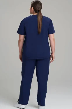 Natori Scrub Tops-Women's 3-Pocket V-Neck Scrub Top