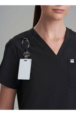 Natori Scrub Tops-Women's 3-Pocket V-Neck Scrub Top