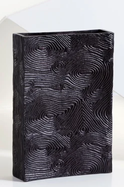 Natori Home Accents-Wood Grain Vase