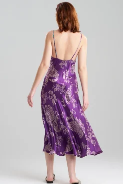 Natori Gowns-Ysobel Cowl Neck Silk Gown